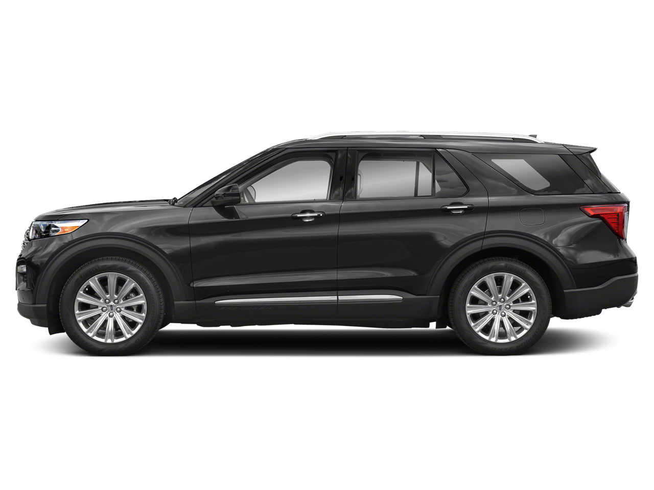 2024 Ford Explorer — rear three-quarter view