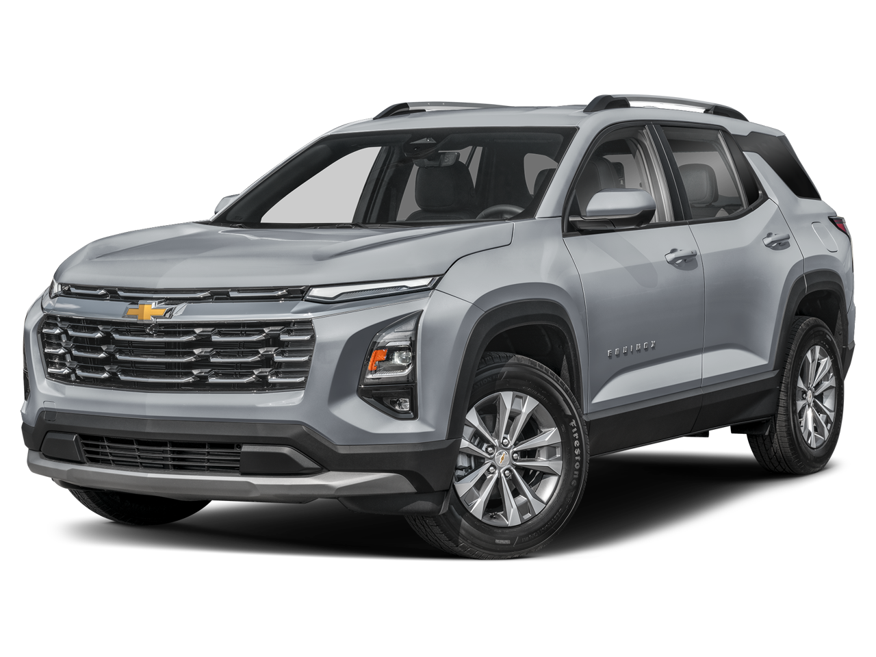 2026 Chevrolet Equinox FWD LT in Sterling Gray Metallic — front three-quarter view
