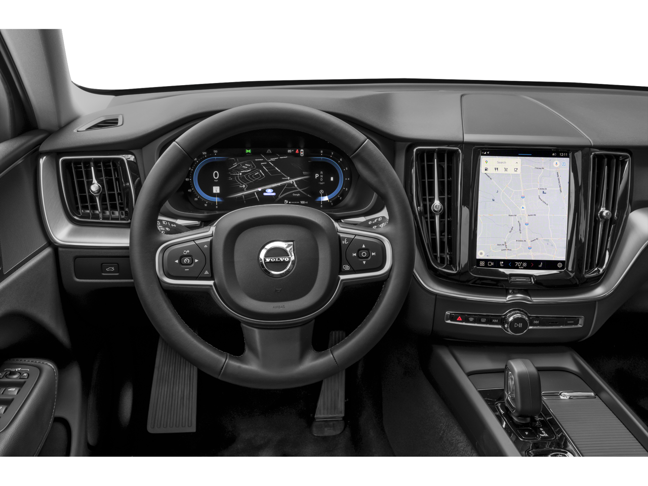 2023 Volvo XC60 B5 — interior view