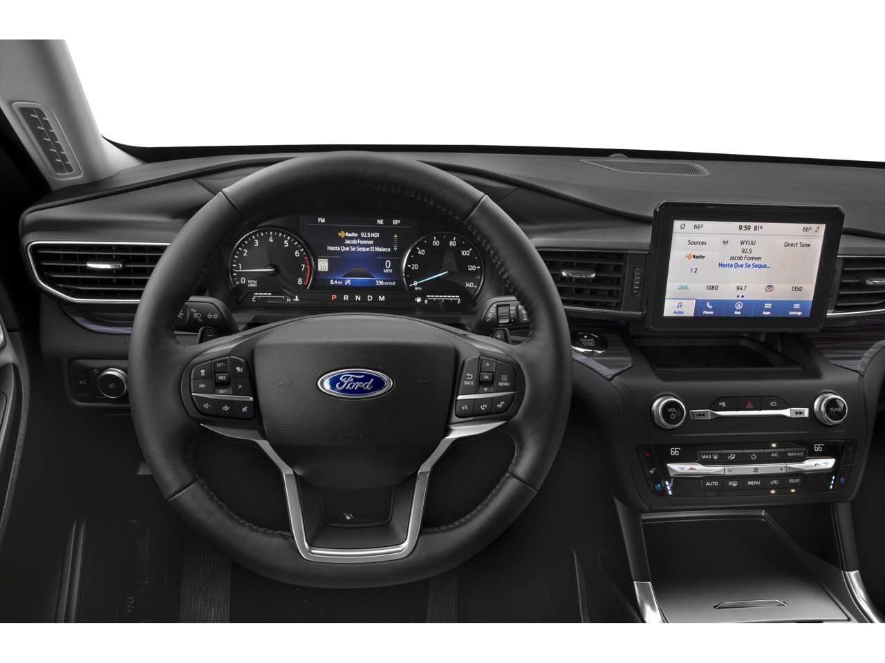 2024 Ford Explorer — interior view