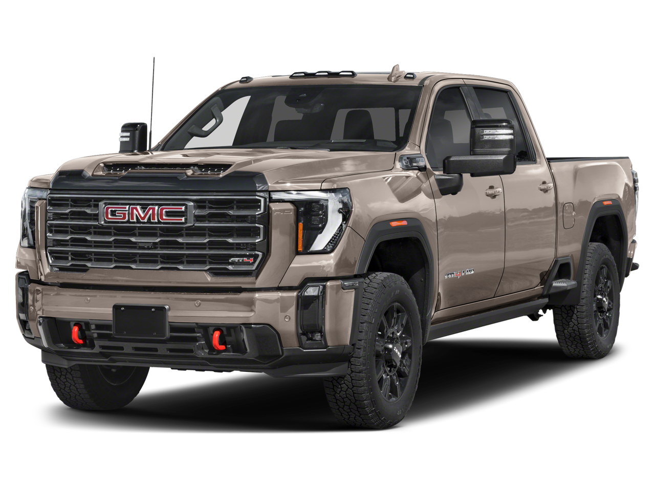 2026 GMC Sierra 2500 AT4 in Gray — front three-quarter view