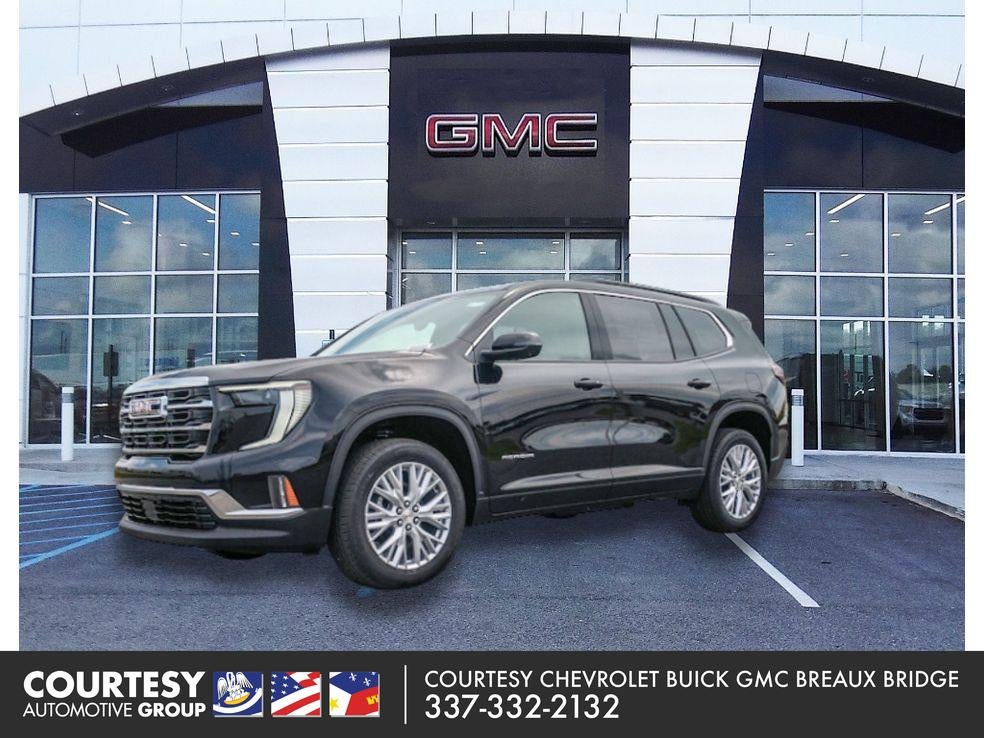 2026 GMC Acadia FWD Elevation in Ebony Twilight Metallic — front three-quarter view