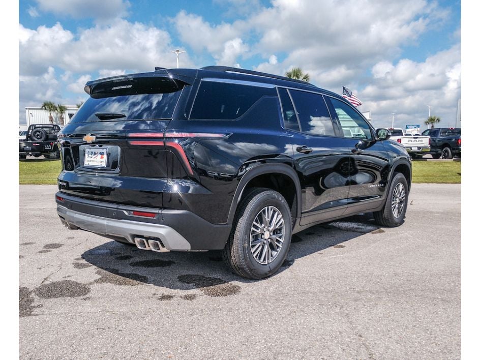 2026 Chevrolet Traverse — rear three-quarter view