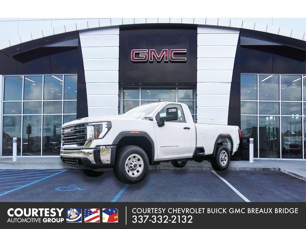 2026 GMC Sierra 2500 Pro in Summit White — front three-quarter view