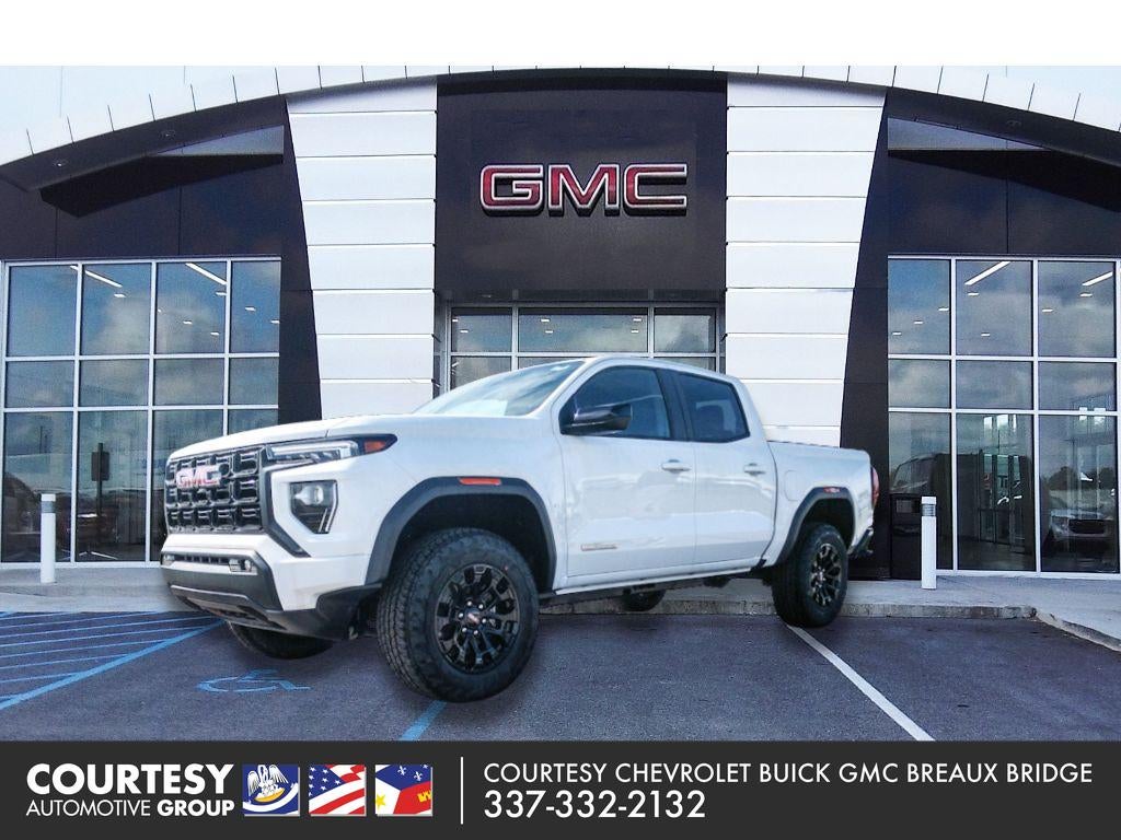2026 GMC Canyon 2WD Elevation in Summit White — front three-quarter view