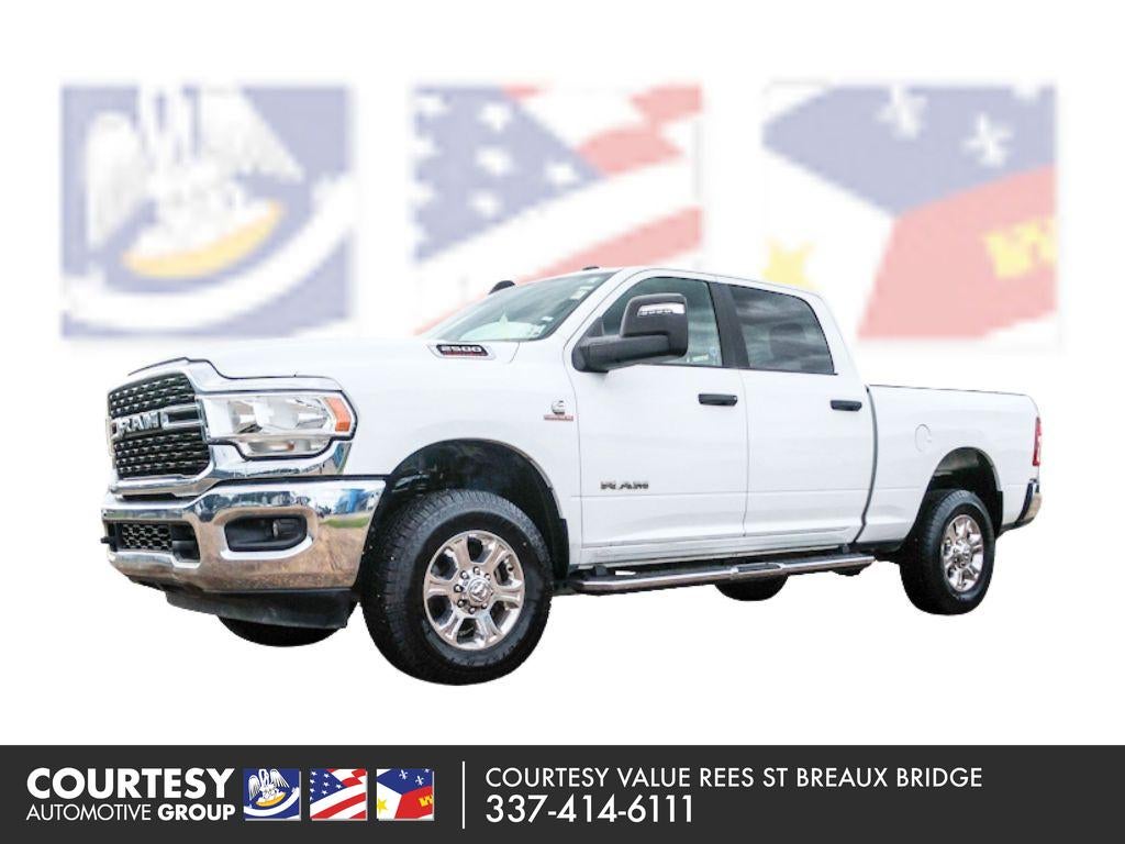 2024 RAM 2500 Big Horn in Bright White Clearcoat — front three-quarter view